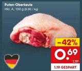 Puten-Oberkeule im Angebot bei Netto Marken-Discount in Nordhausen Puten-Oberkeule Angebote bei Netto Marken-Discount Nordhausen für 0,69 €