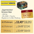 Kräuterlikör von Jägermeister im aktuellen Metro Prospekt für 16,05 €