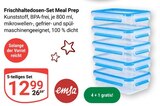Frischhaltedosen-Set Meal Prep im Angebot bei GLOBUS in Hoyerswerda Frischhaltedosen-Set Meal Prep Angebote von emsa bei GLOBUS Hoyerswerda für 12,99 €