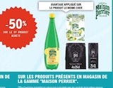 -50% sur le 2ème produit acheté sur les produits présents en magasin de la gamme "Maison Perrier" - MAISON PERRIER en promo chez E.Leclerc Rouen