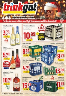 Warsteiner im Trinkgut Prospekt "Aktuelle Angebote" mit 22 Seiten (Löhne)