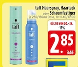 Haarspray von Taft im aktuellen EDEKA Prospekt für 2,85 €