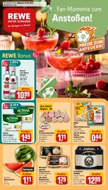 REWE Supermarkt Prospekt der aktuellen Woche mit 24 Seiten, gültig von 15.06.2026 bis 20.06.2026, in Glottertal und Umgebung Aktueller REWE Supermarkt Prospekt in Glottertal und Umgebung, "Dein Markt" mit 24 Seiten, 15.06.2026 - 20.06.2026