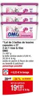 (1)Lot de 3 boîtes de lessive capsules x 27 3 en 1 rose & lilas - OMO en promo chez Cora Schiltigheim à 19,01 €