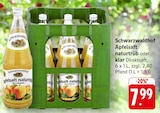 Apfelsaft naturtrüb Angebote von Schwarzwaldhof bei EDEKA Ulm für 7,99 €