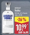 Vodka Angebote von Absolut bei ALDI Nord Halle für 10,99 €