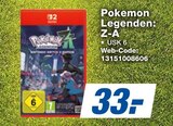 Pokemon Legenden: Z-A Angebote von Nintendo Switch 2 bei expert Minden für 33,00 €
