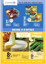 Catalogue Supermarchés E.Leclerc en cours à Cénac-et-Saint-Julien et alentours, L'arrivage de la semaine, 24 pages, 25/06/2024 - 06/07/2024