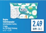 Toilettenpapier von Regina im aktuellen diska Prospekt für 2,49 €