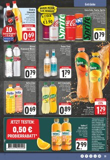 Cola im aktuellen E center Prospekt (Ahaus) Cola im E center Prospekt "Aktuelle Angebote" mit 28 Seiten (Ahaus)