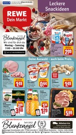 Lebensmittel im REWE Prospekt in Wesel Aktueller REWE Prospekt mit Lebensmittel, "Dein Markt", Seite 1