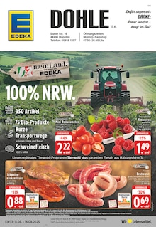 EDEKA Prospekt der KW 32 "Aktuelle Angebote" Aktueller EDEKA Prospekt "Aktuelle Angebote" Seite 1 von 24 Seiten