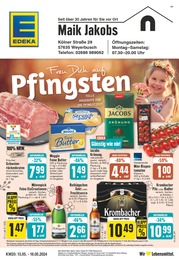 Aktueller EDEKA Supermärkte Prospekt für Kircheib: Aktuelle Angebote mit 28} Seiten, 13.05.2024 - 18.05.2024