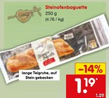 Steinofenbaguette Angebote bei Netto Marken-Discount Solingen für 1,19 €