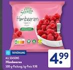 Himbeeren von All Seasons im aktuellen ALDI SÜD Prospekt für 4,99 €