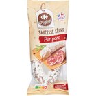 Saucisse sèche - CARREFOUR ORIGINAL - Carrefour à Créteil Saucisse sèche - CARREFOUR ORIGINAL en promo chez Carrefour Créteil à 3,19 €