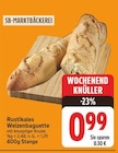 Rustikales Weizenbaguette im Angebot bei E center in Berlin Rustikales Weizenbaguette Angebote bei E center Berlin für 0,99 €