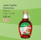 Ahornsirup im Angebot bei GLOBUS in Braunschweig Ahornsirup Angebote von Jeden Tag Bio bei GLOBUS Braunschweig für 3,39 €