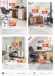 Büromöbel im XXXLutz Möbelhäuser Prospekt Büromöbel im XXXLutz Möbelhäuser Prospekt "NR.1 BEIM PREIS" auf Seite 20