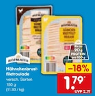 Aktuelles Hähnchenbrust-filetroulade Angebot bei Netto Marken-Discount in Duisburg ab 1,79 €