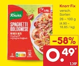 Knorr Fix bei Netto Marken-Discount im Berg Prospekt für 0,49 €