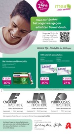 mea - meine apotheke Apotheken Prospekt der aktuellen Woche mit 4 Seiten, gültig von 01.02.2026 bis 28.02.2026, in Aldingen und Umgebung Aktueller mea - meine apotheke Apotheken Prospekt in Aldingen und Umgebung, "Unsere Februar-Angebote" mit 4 Seiten, 01.02.2026 - 28.02.2026