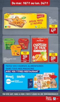 Promotion Marron dans le prospectus Aldi, valable du 18/11/2025 au 24/11/2025 Promo Marron dans le catalogue Aldi du moment à la page 19