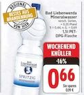 Mineralwasser von Bad Liebenwerda für 0,66 € bei E center im Angebot Mineralwasser von Bad Liebenwerda im aktuellen E center Prospekt