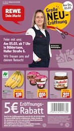 REWE Prospekt: "Dein Markt", 32 Seiten, 02.03.2026 - 07.03.2026
