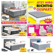 Futonbett im SB Möbel Boss Prospekt in Saarbrücken Aktueller SB Möbel Boss Prospekt mit Futonbett, "JETZT WIRD RICHTIG GESPART!", Seite 7
