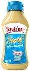 mittelscharf von Bautz'ner für 0,79 € bei REWE im Angebot mittelscharf von Bautz'ner im aktuellen REWE Prospekt