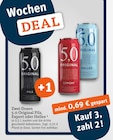 Zwei Dosen 5.0 Original Pils , Export oder Helles Angebote bei tegut Sondershausen
