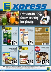 Franziskaner im EDEKA Prospekt in Augsburg Aktueller EDEKA Prospekt mit Franziskaner, "Erfrischender Genuss unschlagbar günstig", Seite 1