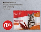 Sticken im V-Markt Prospekt Katzensticks von Jeden Tag im aktuellen V-Markt Prospekt für 0,95 €
