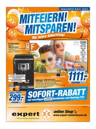 expert Feuchtgruber Prospekt für Straubing: "MITFEIERN! MITSPAREN!", 12 Seiten, 20.09.2023 - 30.09.2023