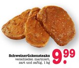 Schweinerückensteaks im Angebot bei E center in Offenbach Schweinerückensteaks Angebote bei E center Offenbach für 9,99 €