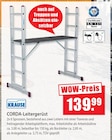 CORDA-Leitergerüst im Angebot bei bauSpezi in Arnsberg CORDA-Leitergerüst Angebote von KRAUSE bei bauSpezi Arnsberg für 139,99 €