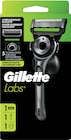 Rasoir rechargeable Labs argenté manche + 1 recharge - Gillette à 9,64 € dans le catalogue Intermarché Hyper