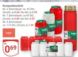 Kompositionslicht Nr. 3 im Angebot bei GLOBUS in Herne Kompositionslicht Nr. 3 Angebote bei GLOBUS Herne für 0,69 €