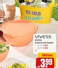 Schüssel mit Deckel ca. 4 l von Vivess für 3,99 € bei REWE im Angebot Schüssel mit Deckel ca. 4 l von Vivess im aktuellen REWE Prospekt