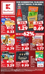 Supermarkt Prospekt von Kaufland Ahrensfelde Kaufland Prospekt: "Hier bin ich richtig", 62 Seiten, 13.08.2026 - 19.08.2026