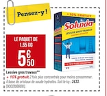 Lessive gros travaux* - Soluxia en promo chez Bricorama Sartrouville à 5,50 €