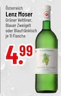 Grüner Veltliner von Lenz Moser im aktuellen Trinkgut Prospekt für 4,99 €