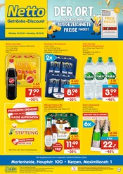 Aktueller Netto Marken-Discount Prospekt mit Cola, "DER ORT, AN DEM DU IMMER AUSGEZEICHNETE PREISE FINDEST.", Seite 1