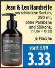 Handseife im Angebot bei EDEKA in Gießen Handseife Angebote von Jean & Len bei EDEKA Gießen für 3,33 €