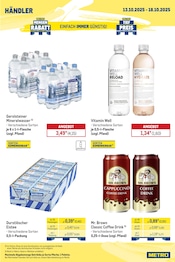 Tafelwasser im METRO Prospekt in Koblenz Aktueller METRO Prospekt mit Tafelwasser, "Wochenengebote Händler + Gewinnspiel + Händler Mix", Seite 4