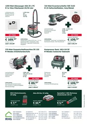 Kompressor im RHG Baucentrum Prospekt in Plauen Aktueller RHG Baucentrum Prospekt mit Kompressor, "Metabo Aktionssets", Seite 4