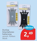 Smartphonehalterung von Dunlop im aktuellen budni Prospekt
