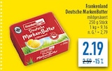 Deutsche MarkenButter bei diska im Ludwigsstadt Prospekt für 2,19 €