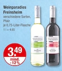 Chardonnay im V-Markt Prospekt Chardonnay von Weinparadies Freinsheim im aktuellen V-Markt Prospekt für 3,49 €